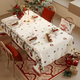nordic Style Christmas Waterproof Tablecloth Rectangular