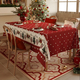 nordic Style Christmas Waterproof Tablecloth Rectangular