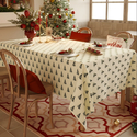 nordic Style Christmas Waterproof Tablecloth Rectangular