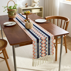 Blue Orange Boho