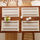 nordic Cotton Linen Color Block Woven Tassel Table Runner Placemat