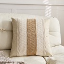 rustic Vintage Bohemian Throw Pillow Cover For Sofa