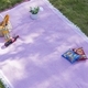 linen Picnic Mat Outdoor Camping Blanket Tablecloth