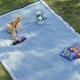 linen Picnic Mat Outdoor Camping Blanket Tablecloth