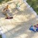 linen Picnic Mat Outdoor Camping Blanket Tablecloth