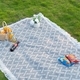 linen Picnic Mat Outdoor Camping Blanket Tablecloth