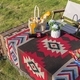 bohemian Style Moisture-Proof Picnic Mat Thickened Outdoor Blanket