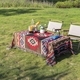 bohemian Style Moisture-Proof Picnic Mat Thickened Outdoor Blanket