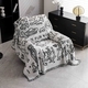 space Capsule Cheers Sofa Cover Slip-Resistant Single Sofa Blanket Towel
