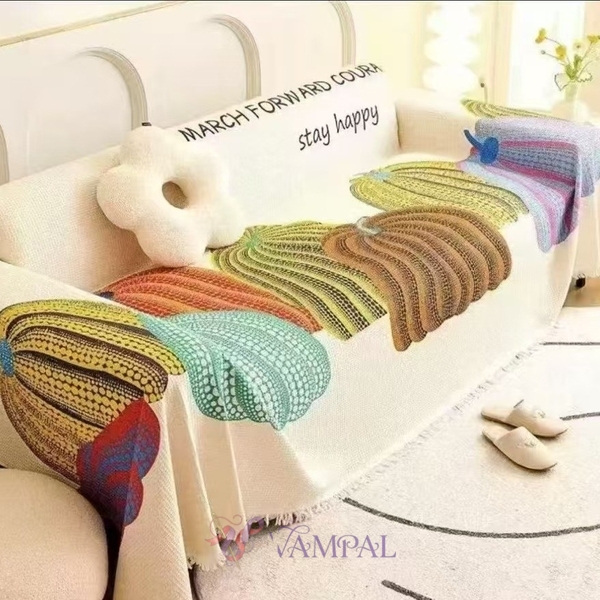 french Romantic Sofa Throw Cover 90X80cm Decorative Slipcover