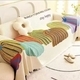 french Romantic Sofa Throw Cover 90X80cm Decorative Slipcover