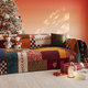 thickened Fleece Sofa Cover Vintage Slipcover