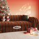 thickened Fleece Sofa Cover Vintage Slipcover