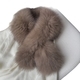 double-Sided Real Fox Fur Neck Warmer For Women