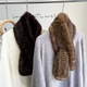 faux Sable Fur Neck Warmer Scarf For Women