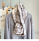 faux Sable Fur Neck Warmer Scarf For Women
