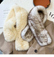 faux Sable Fur Neck Warmer Scarf For Women