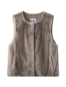 women's Whole Mink Fur Vest Gilet