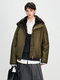 reversible Rabbit Fur Lined Parka Coat