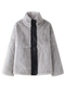 angora Rabbit Fur Lining Two-Sided Wear Winter Parka Women