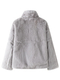 angora Rabbit Fur Lining Two-Sided Wear Winter Parka Women