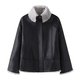 angora Rabbit Fur Lining Two-Sided Wear Winter Parka Women