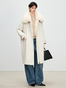 women's Finnish Fox Fur Parka With Detachable Rex Rabbit Liner