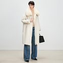 women's Finnish Fox Fur Parka With Detachable Rex Rabbit Liner
