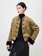 reversible Chinese Style Mink Fur Short Coat For Women