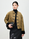 reversible Chinese Style Mink Fur Short Coat For Women