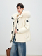 women's Winter Fox Fur Lined Detachable Fur Coat