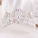 baroque Marquise Rhinestone Bridal Crown Headpiece