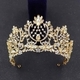 barock Marquise Strass Brautkrone Kopfschmuck