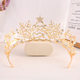 christmas Crown Snowflake Reindeer Rhinestone Crystal Princess Tiara