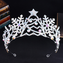 Thick Silver Ab Rhinestone