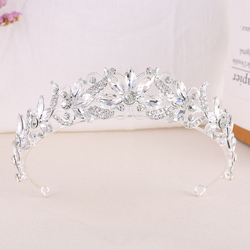 Thick Silver All White Diamonds