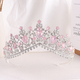 baroque Crystal Bridal Crown Wedding Headpiece