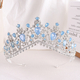baroque Crystal Bridal Crown Wedding Headpiece