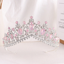 baroque Crystal Bridal Crown Wedding Headpiece