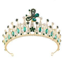 Kc Gold White Diamond + Dark Green