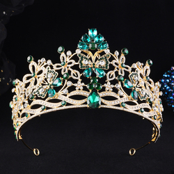 Kc Gold White Diamond + Dark Green