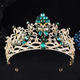 baroque Rhinestone Crystal Butterfly Tiara Bridal Crown