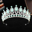baroque Crystal Bridal Crown Hair Accessory