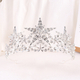 elegant Rhinestone Star Bridal Tiara Wedding Headpiece