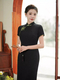 chinese Style Jacquard Qipao Dress For Young Girl