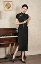 chinese Style Jacquard Qipao Dress For Young Girl