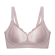 seamless Satin Jelly Gel Push-Up Wireless Bra