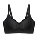 seamless Satin Jelly Gel Push-Up Wireless Bra
