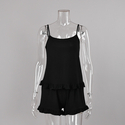 knitted Modal Tank Top And Shorts Two-Piece Pajama Set