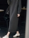 hooded Long Knit Dress With Four-Button Detail Plus Size